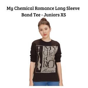 My Chemical Romance Long Sleeve Band Tee – Juniors XS